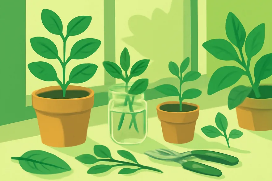 Propagating Woody Plants from Semi-Hardwood Cuttings: Timing, Technique, and Species That Root Best